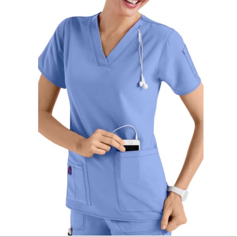 Carhartt Cross Flex V-Neck Media Scrub Top